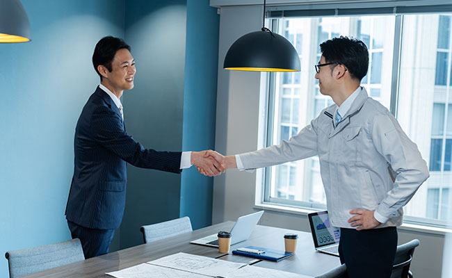 専門スタッフが担当、実績100件以上