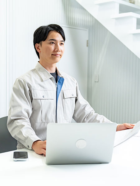 書類作成から申請手続きまで一貫してサポート